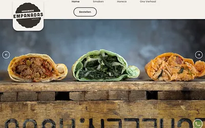 handmade-empanadas.nl snapshot