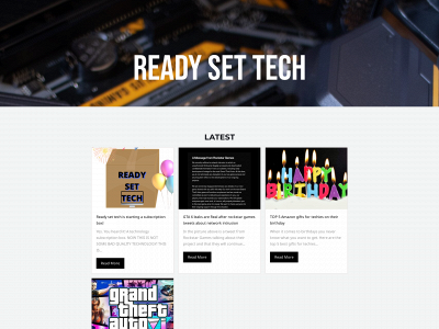 readysettechstore.com snapshot