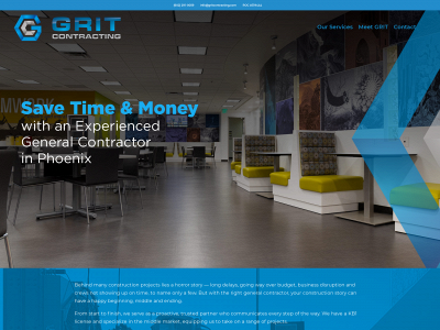 gritcontracting.com snapshot