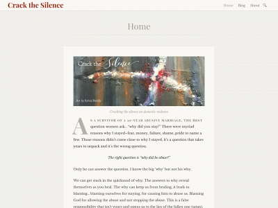 crackthesilence.com snapshot