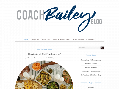 coachbaileyblog.com snapshot