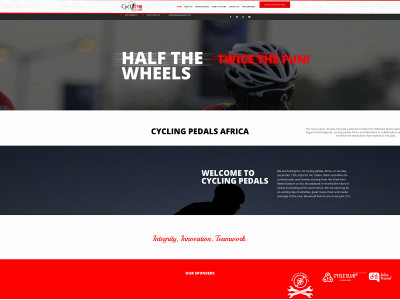 cyclingpedalsafrica.com snapshot
