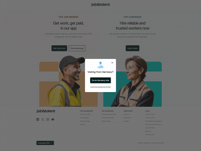 jobandtalent.co.uk snapshot