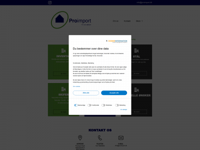 proimport.dk snapshot