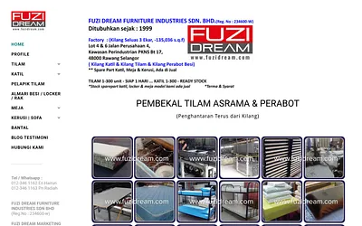 www.fuzidream.com snapshot