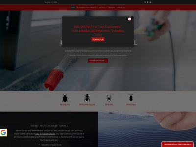 bestpestcontrolevansville.com snapshot