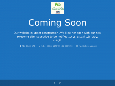wsc-uae.com snapshot