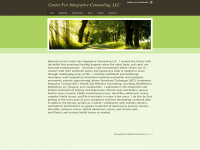 centerforintegrativecounseling.com snapshot