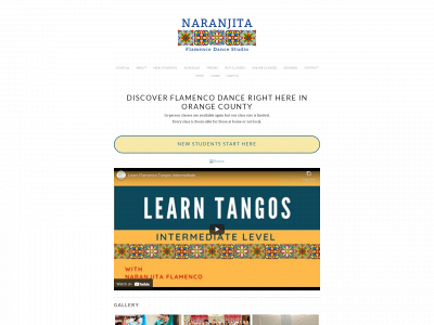 www.naranjitaflamenco.com snapshot