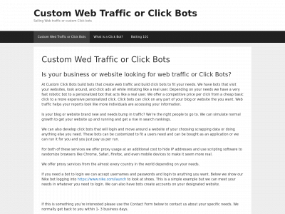 customclickbots.com snapshot