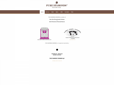 purediamonds.dk snapshot