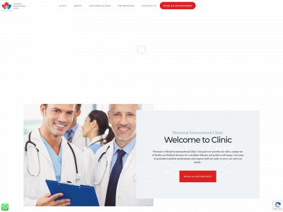 montrealintclinic.com snapshot
