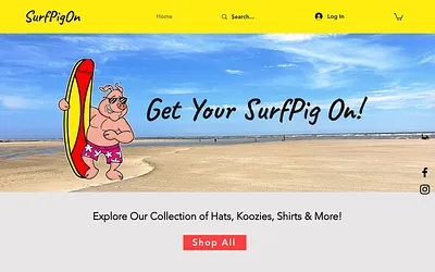 www.surfpigon.com snapshot