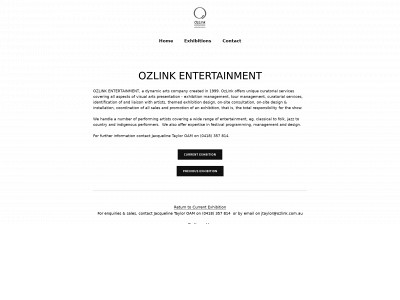 www.ozlink.info snapshot