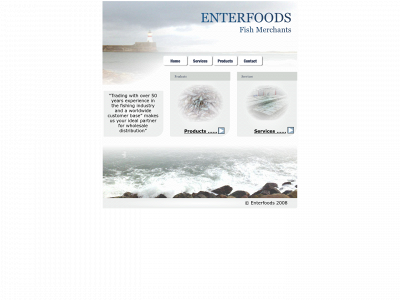 enterfoods.com snapshot