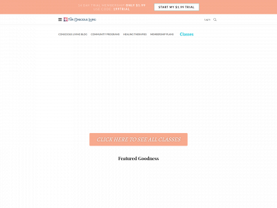 forconsciousliving.com snapshot