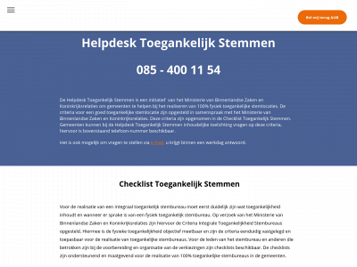 toegankelijkstemmen.nl snapshot