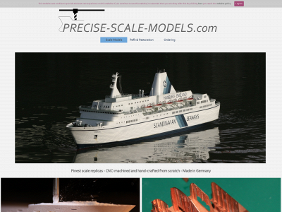 precise-scale-models.com snapshot