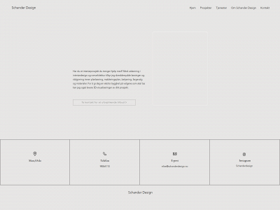 schanderdesign.no snapshot