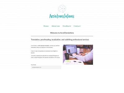 acciotranslations.com snapshot
