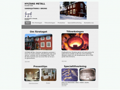 hyltansmetall.se snapshot