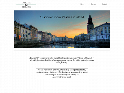 askimsrutservice.se snapshot