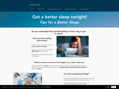 sleepbrrd.com snapshot