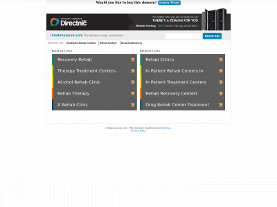 rehabmyissue.com snapshot