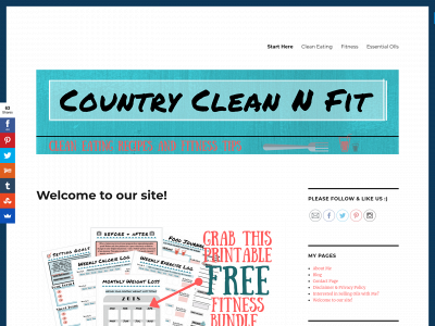 countryclean-n-fit.com snapshot