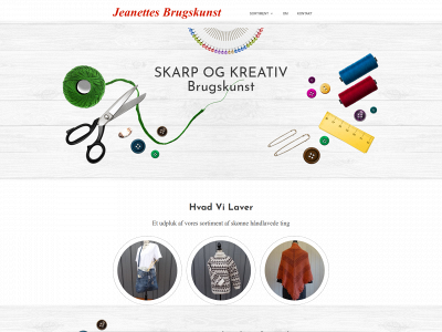 jeanettes-brugskunst.dk snapshot