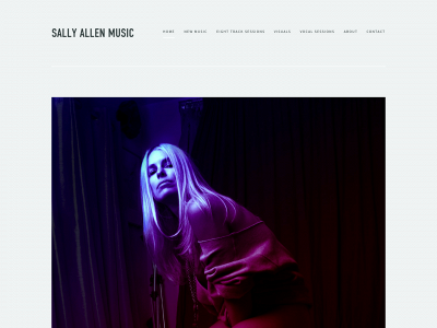sallyallenmusic.com snapshot