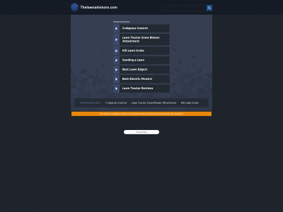 thelawnadvisors.com snapshot