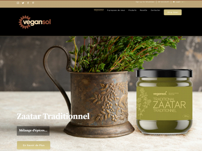 vegansol.ca snapshot