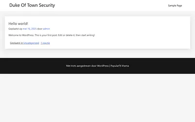 dukeoftownsecurity.nl snapshot