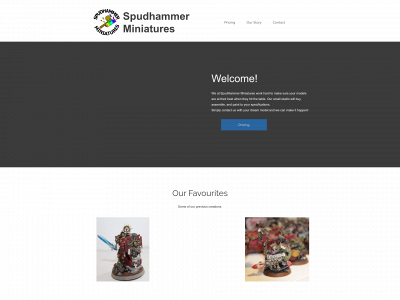 spudhammerminiatures.co.uk snapshot