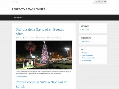 perfectasvacaciones.com snapshot