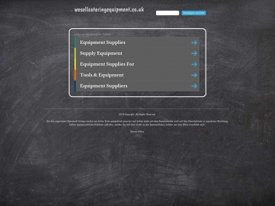 wesellcateringequipment.co.uk snapshot