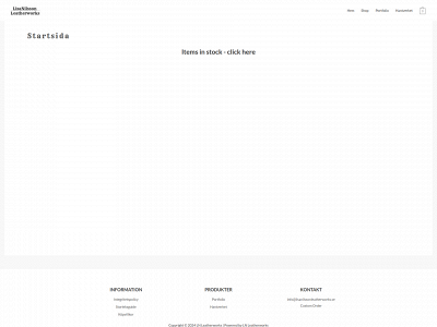 lisanilssonleatherworks.se snapshot