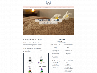 mariesreiki.se snapshot