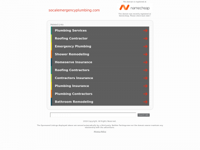 socalemergencyplumbing.com snapshot
