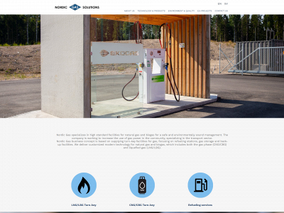 nordicgas.com snapshot
