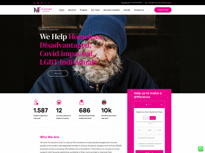 nirvanafoundation.org.uk snapshot