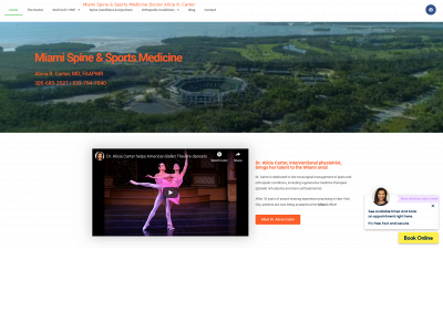 miamispineandsportsdoctor.com snapshot