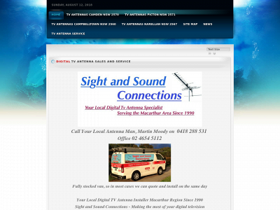 digitaltvantennascamden.com.au snapshot