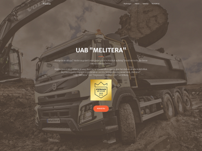 melitera.lt snapshot
