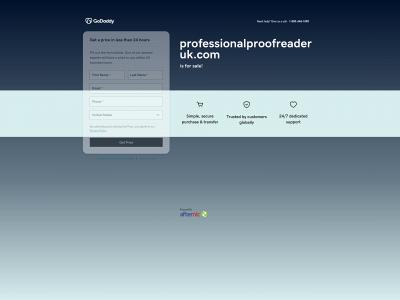 professionalproofreaderuk.com snapshot