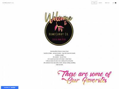 www.homecandyco.com snapshot