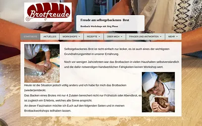 brotfreude.de snapshot