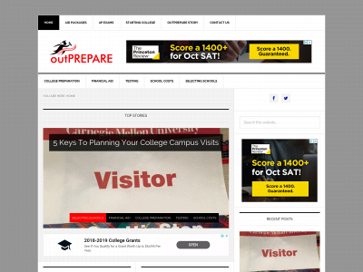 outprepare.com snapshot