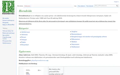 personhistoria.se snapshot